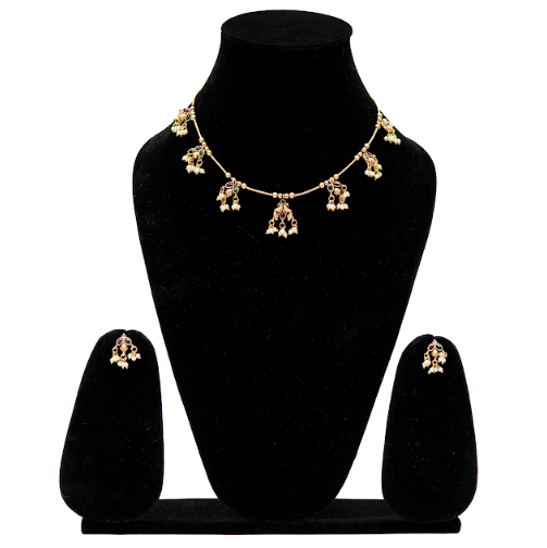 Classic Charm Statement Necklace Set